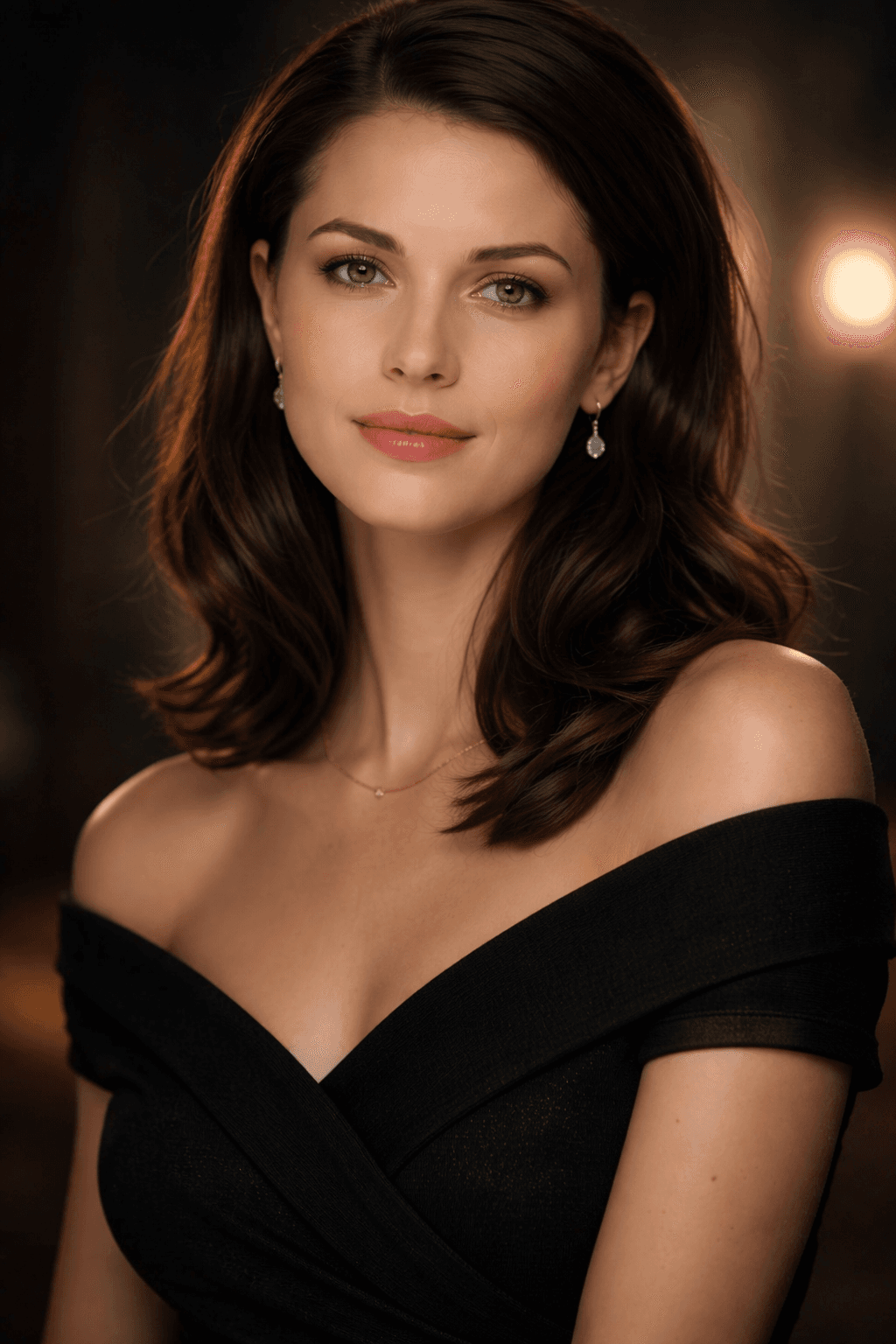 Elegant Cinematic Portrait